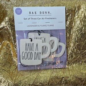 Rae Dunn White Car Air Fresheners - Lavender & Ylang Ylang NIP